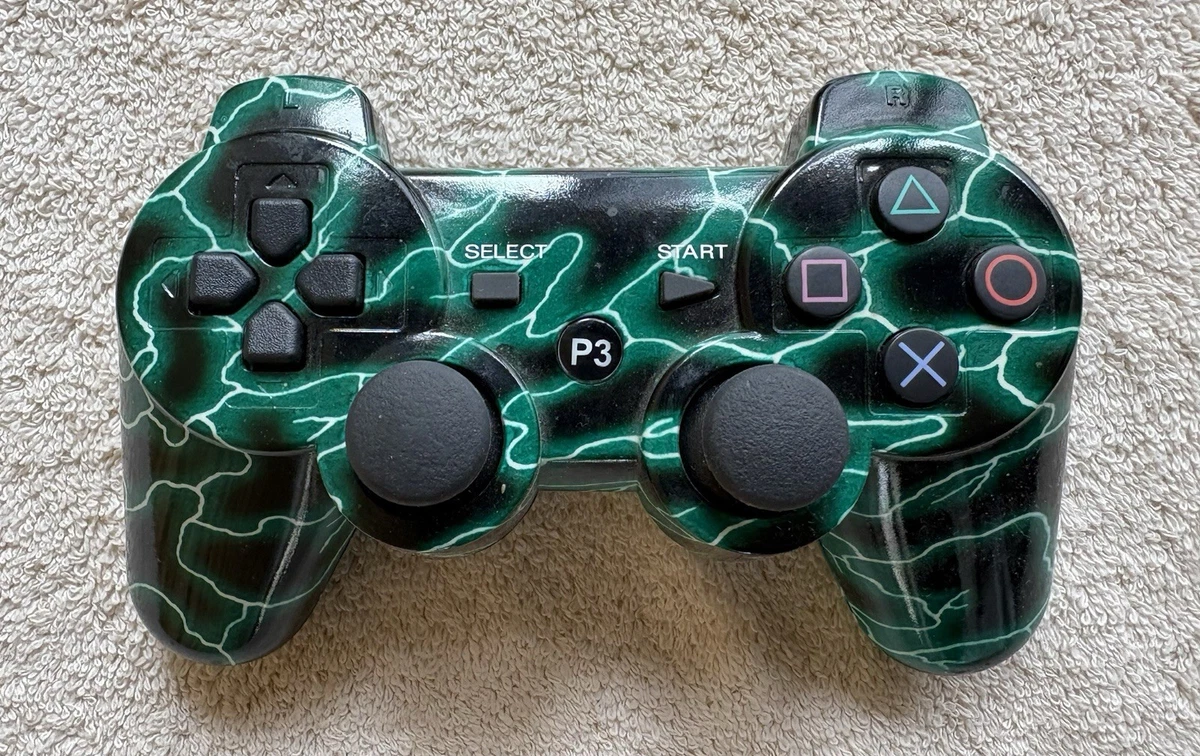 Green Wireless Controllers for Sony PlayStation 3 for sale | eBay