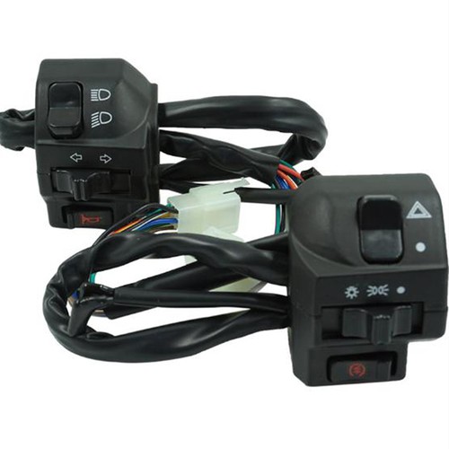 Universal Bike Motorcycle 22mm 7/8" Handle Bar Switch Gear Control Cafe Ra.S* - Picture 3 of 10