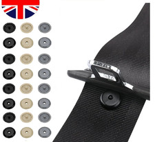 Car Seat Belt Stopper Button Clip Universal Buckle Retainer Safety Holder 1 Pair