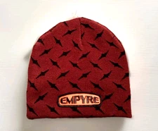 Empyre D-plate Skully Dark Red