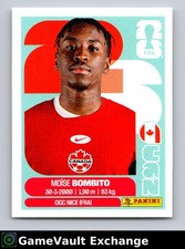 2026 Panini FIFA World Cup MOISE BOMBITO #CAN 8 NM