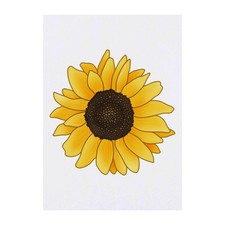 'Sunflower' Temporary Tattoos / Transfers TO00030451 