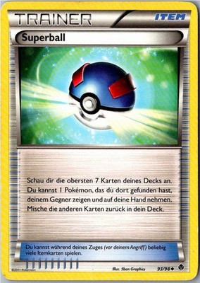 Pokemon Superball 93/98 Aufstreben der Mächtigen Deutsch