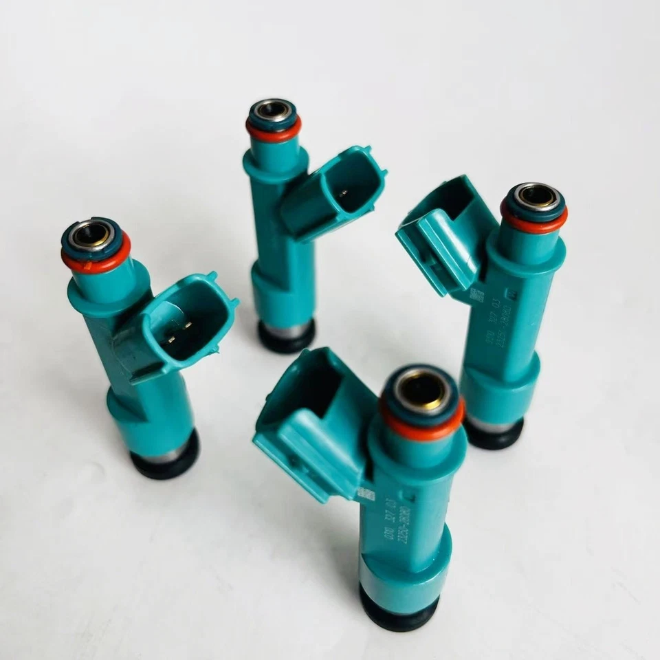 4 inyectores de combustible DENSO 23250-28080 para Toyota Matrix Highlander RAV4 2004-15 Foto 3 de 3