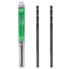 3/8 x 12 Inch Extra Long Drill Bits 2 Pack Aircraft Drill Bit Black Oxide Hig...