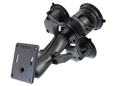 RAM Triple Twist-Lock Suction Cup Mount w/ 75x75mm VESA Plate RAP-365-101-2461U