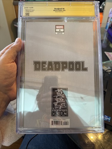 DEADPOOL & WOLVERINE LION KING #4 SIGNED BY MARK BROOKS CGC SIG. SERIES 9.4 MEOW - Picture 10 of 10