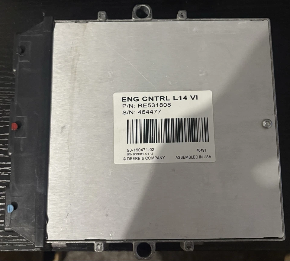 Genuine John Deere RE531808 Engine Control Unit 6090 Marine & AG ECM ECU - Image 2 of 3