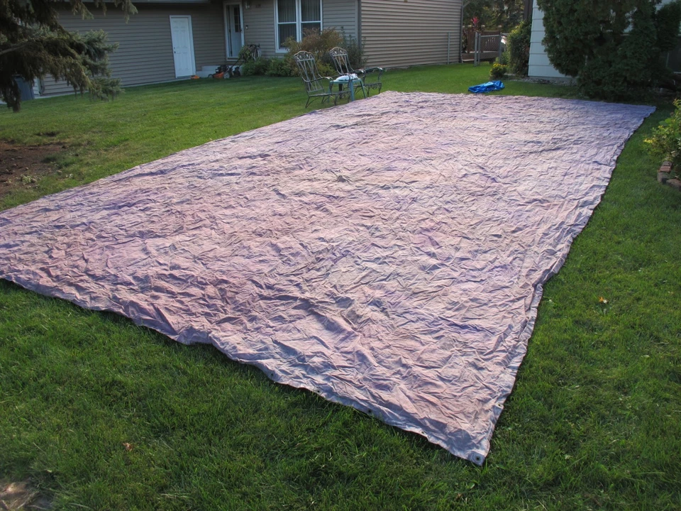 Fondo muselina pintado a mano Foto 2 de 4