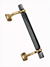 Stossgriff 3150 Mpol - Anthrazit 305 mm Türbeschlag Türgriff Griffstange