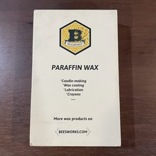 Beesworks Paraffin Wax - 13oz Refined General Purpose Paraffin Wax - Pure Wax