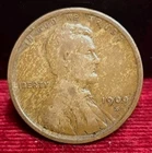 1909-S 1c. Lincoln Wheat Cent Very Good Details