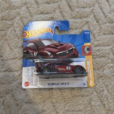 Hot Wheels ‘16 Cadillac ATS-V R Red 2022 short card  