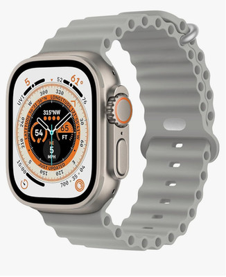 Apple Watch Ultra 2 49mm Titanium Case with Alpine Loop - Indigo, Medium (GPS +