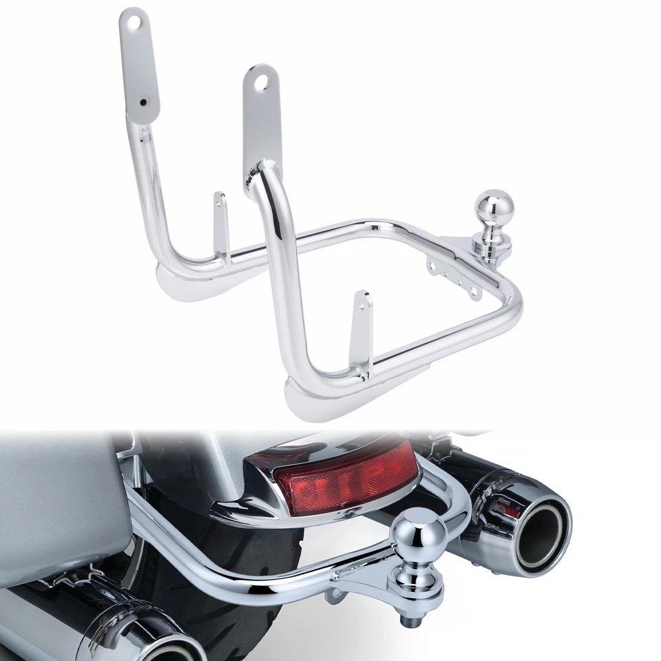 Receptor de remolque enganche para Harley Touring Electra Glide Road King 2009-2023 Foto 3 de 4