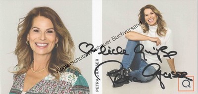 Original Autogramm Petra Grasser QVC /// Autograph signiert signed signee 291056