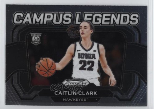 2024-25 Panini Prizm Draft Picks Campus Legends Caitlin Clark #5 Rookie RC i6e