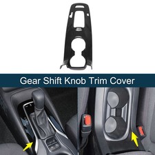 Schaltknauf Knopf Abdeckung für Toyota Corolla SE XSE LE XLE 20 21 22 Schwarz