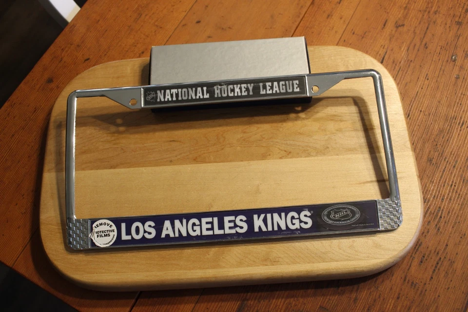 Los Angeles Kings NHL Metal Chrome License Plate Frame 6"x12" - Image 3 of 4