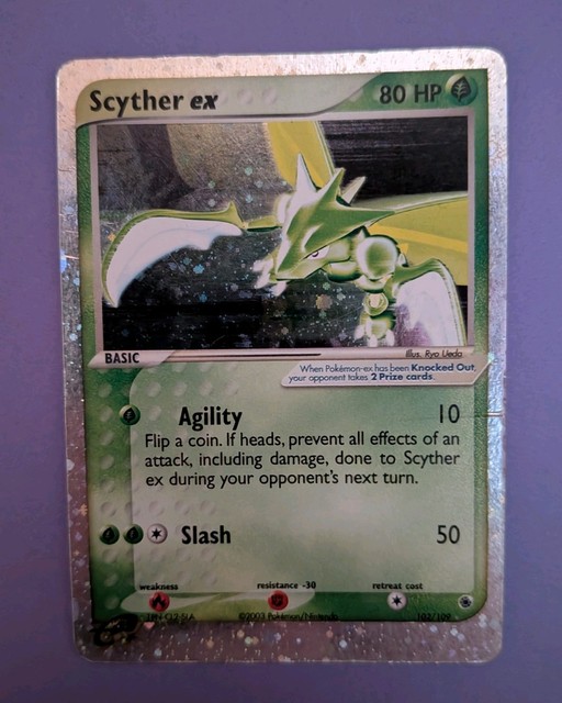 Scyther EX #102 (Ruby & Sapphire)