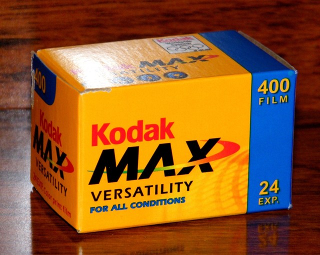 Kodak All Condition Max Versatility 400 Color Print Film 24 Exposure