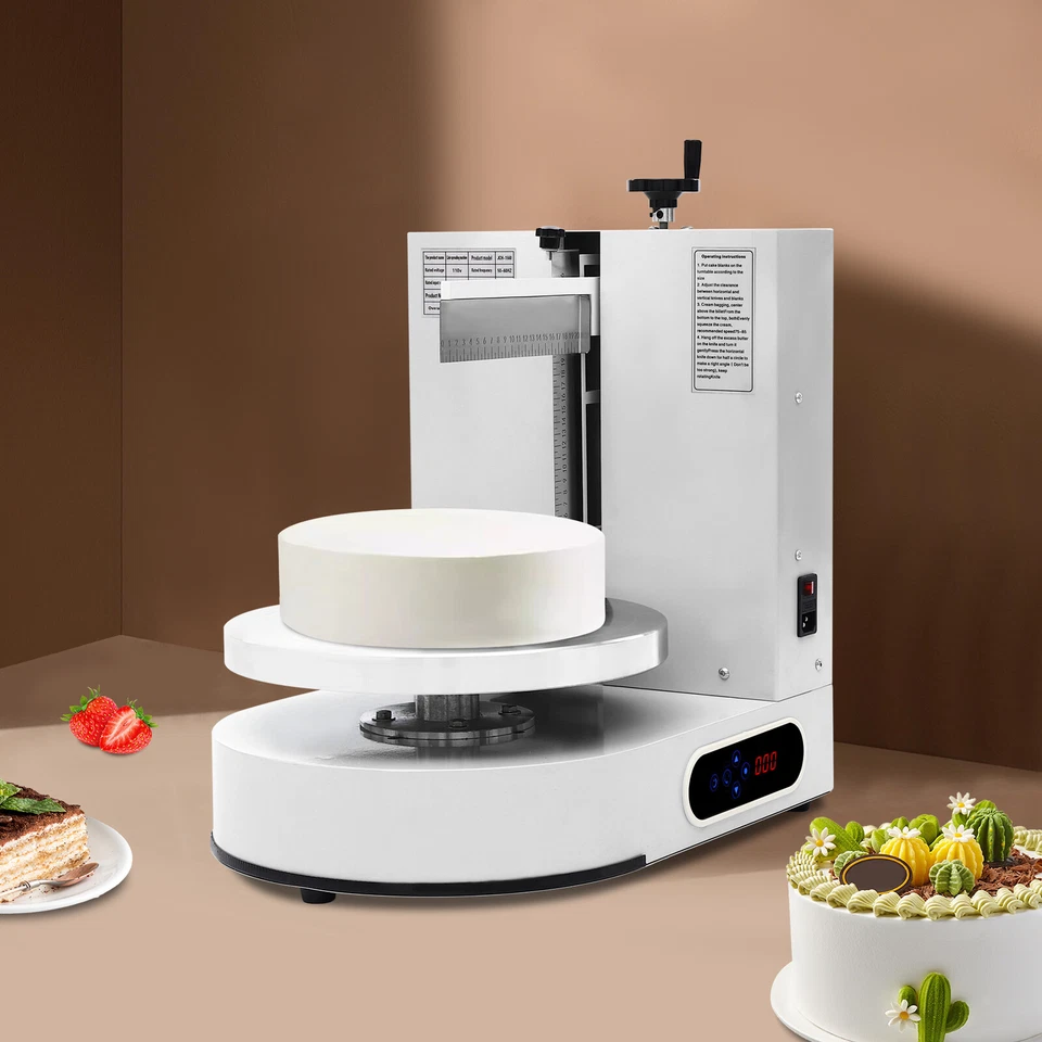 Máquina eléctrica para decorar pasteles máquina automática para esparcir recubrimiento de mantequilla crema Foto 2 de 4