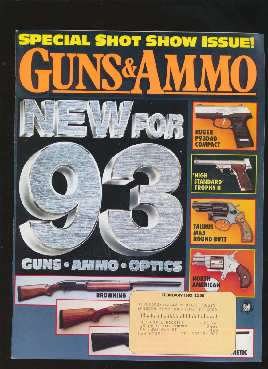 12 Issues From 1993 & 1994 Years Of Guns & Ammo Magazine Lot Of 12