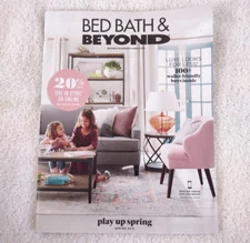 Bed Bath & Beyond Spring 2018 Catalog 10 1/2" x 8"