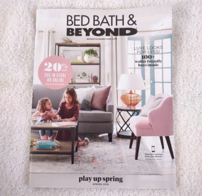 Bed Bath & Beyond Spring 2018 Catalog 10 1/2'' x 8''