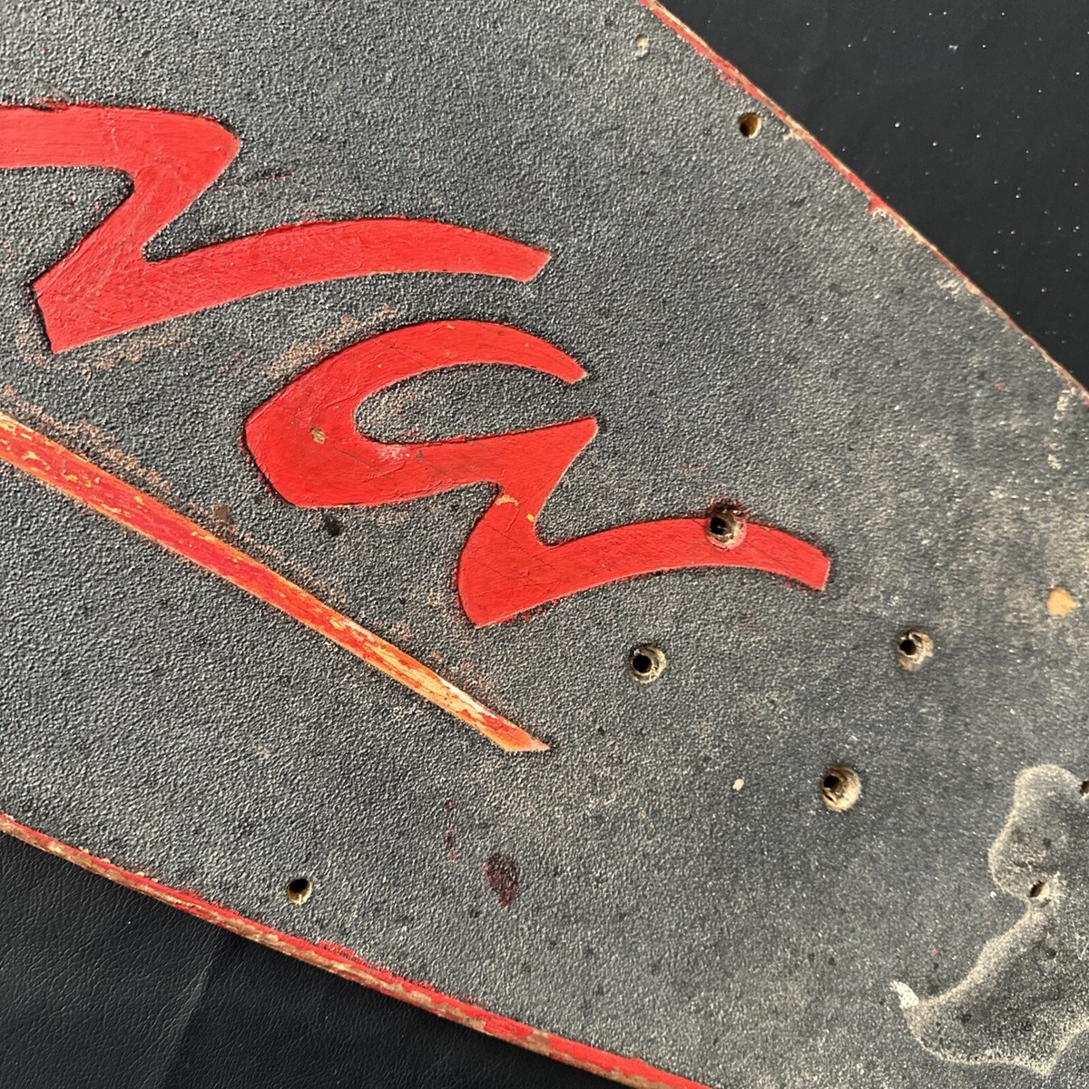 VTG ALVA Skateboard Deck THRASHED 70s 90s OG Danforth Tony Alva