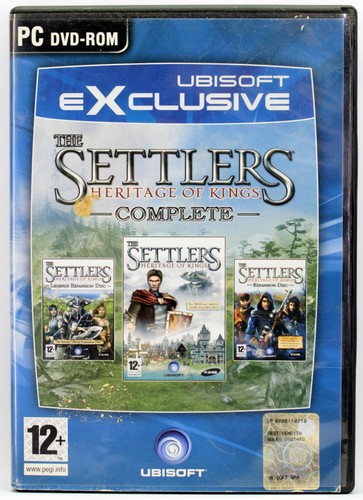THE SETTLERS HERITAGE OF KINGS COMPLETE GIOCO PC DVD VERSIONE ITALIANA 85839