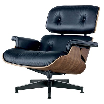 Swivel armchair Alivar Mvsevm 717 - Charles and Ray Eames