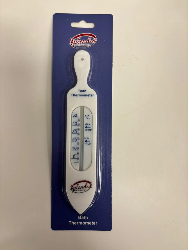SDG Bath Thermometer – White - Check water temp – Ideal for the elderly