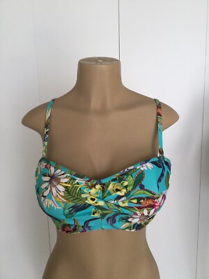 Sunsets English Garden Iconic Twist Underwire Top Size 36D