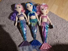 Mermaid Sea Sparkle Aurora Stoffpuppe Meerjungfrau Prinzessin 40 cm wählbar 