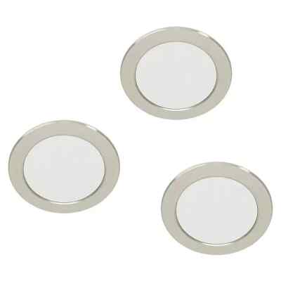 Eglo LED-Einbauleuchten-Set rund ABIUL