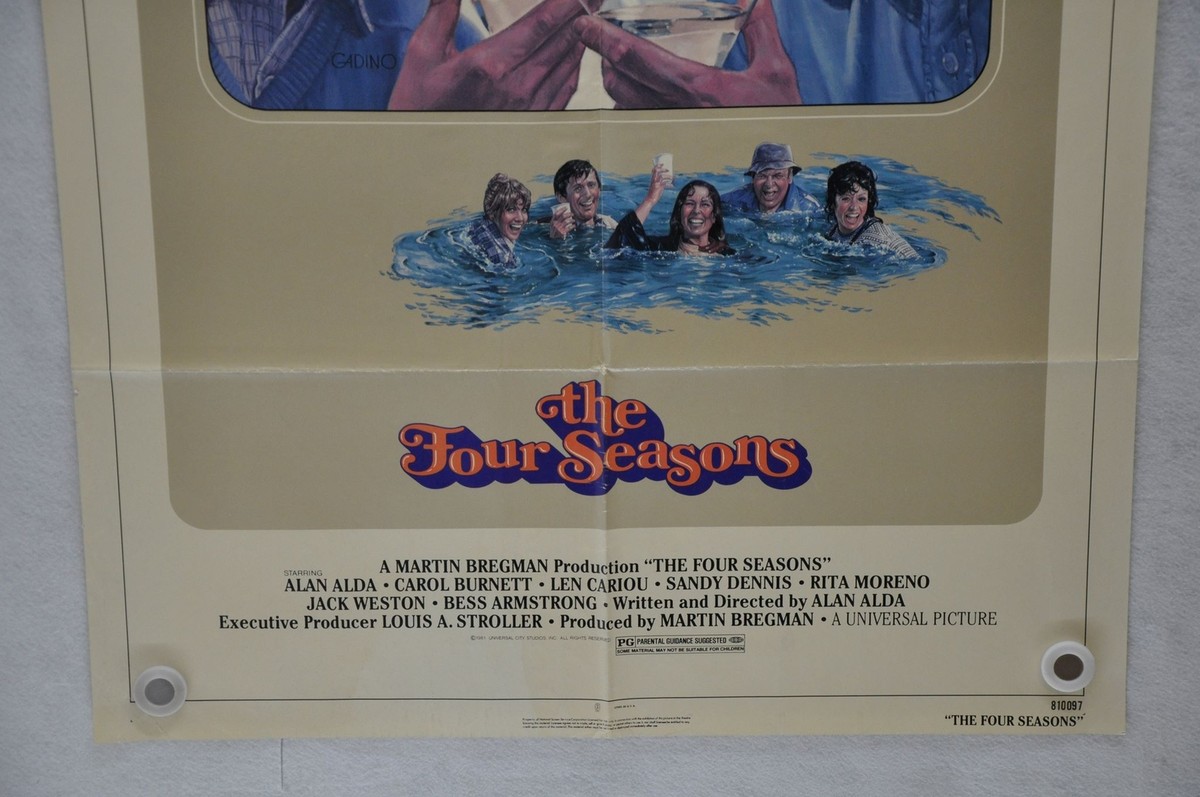 The Four Seasons Alan Alda Carol Original Us 30x40 Movie