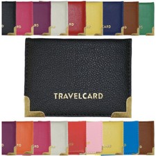 Genuine Oyster Travel Card Bus Pass Rail Card Holder Wallet Cover Case UK Seller