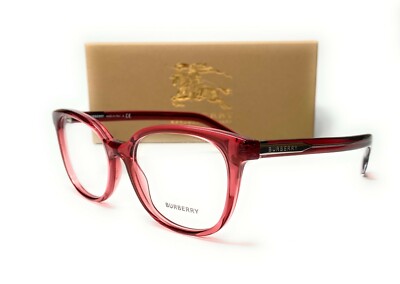 burberry red eyeglass frames