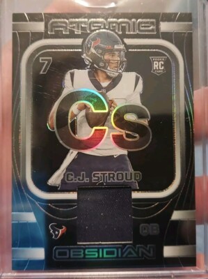 2023 Panini Obsidian CJ Stroud Atomic Materials No.AMA-CST, # 159
