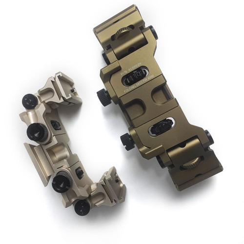 Soporte de gafas de visión nocturna binoculares de aluminio con montaje en metal para MUM-14 GT-14 te12 - Imagen 7 de 14