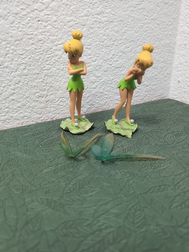 Tinkerbell Bradford Exchange A Pixie With Attitude It's Not Fair&I'm Not Listen - Picture 2 of 10