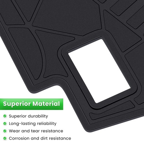 Tapis de sol caoutchouc coffre pour Jeep Wrangler JL 2018-2021 - Photo 4 sur 8