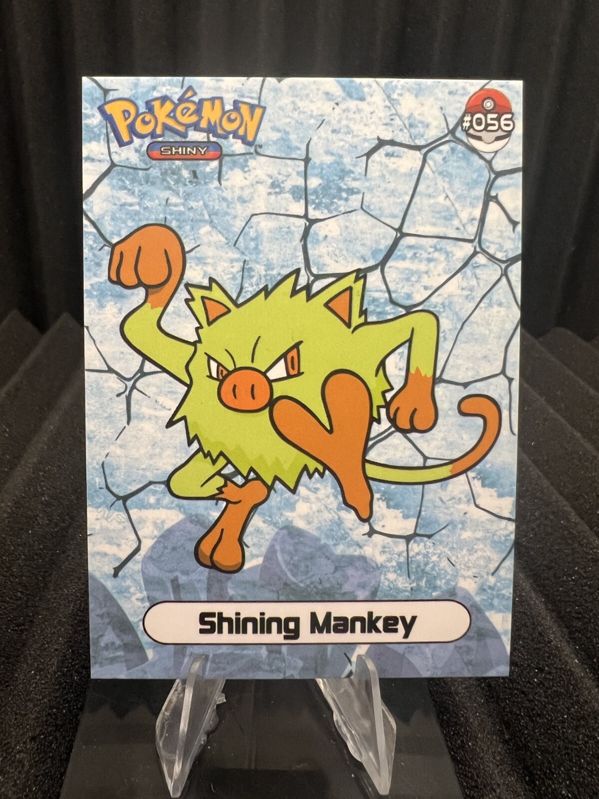 Shining Mankey #56 - Shiny Infinity Set 2024 - Pokemon Card NM