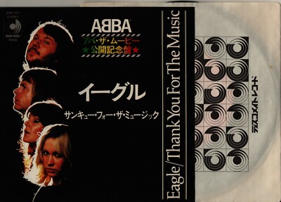 ABBA - Eagle + Thank You For The Music + Jp ` 78