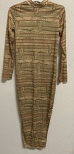 Mummy Halloween Costume Girls Size Large 10-12 Dress 🆕 As Shown