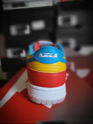 Mens Size 11 Nike Dunk Low QS LeBron James Fruity Pebbles DH8009-600