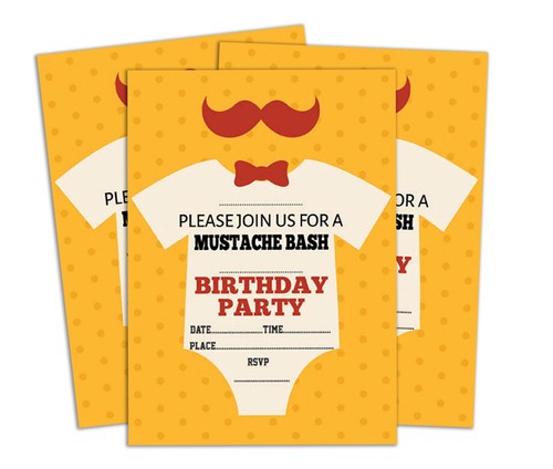 Darling Souvenir Orange Invitation D Anniversaire Carte Imprimable Vhw Ebay