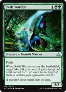 Swift Warden - Foil x1 - Rivals of Ixalan - NM-Mint, English - Rivals of Ixalan