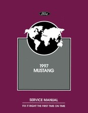 1997 Ford Mustang Factory Shop Service Manual
